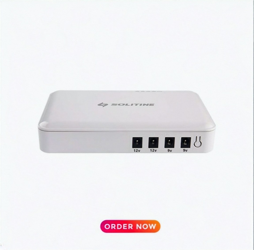 Solitine SOL-702 12000mAh premium Mini DC UPS